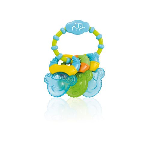 Mordedor com Gel Cool Rings Azul Multikids Baby - BB150