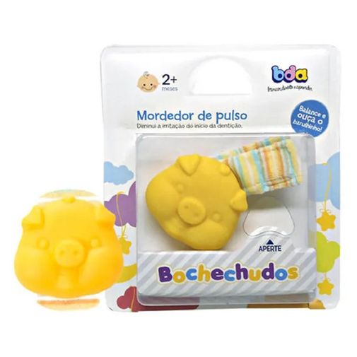 Mordedor de Pulso Bochechudos Amarelo - Toyster