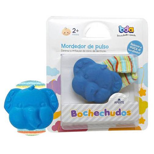 Mordedor de Pulso Bochechudos Azul - Toyster