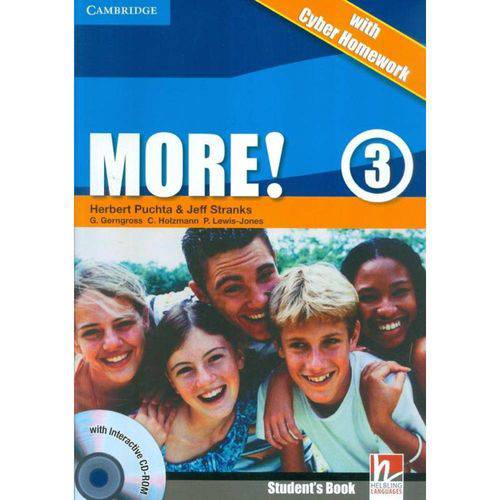 More! 3 Sb With Interactive Cd-Rom With Cyber Homework