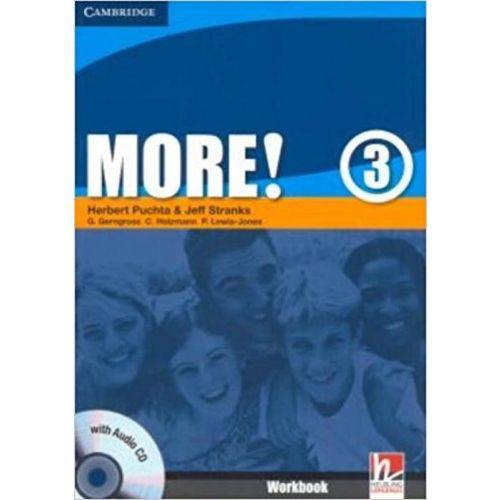 More! 3 - Workbook With Audio Cd - Cambridge University Press - Elt