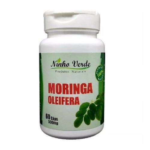 Moringa Oleifera 500 Mg 60 Cápsulas Ninho Verde