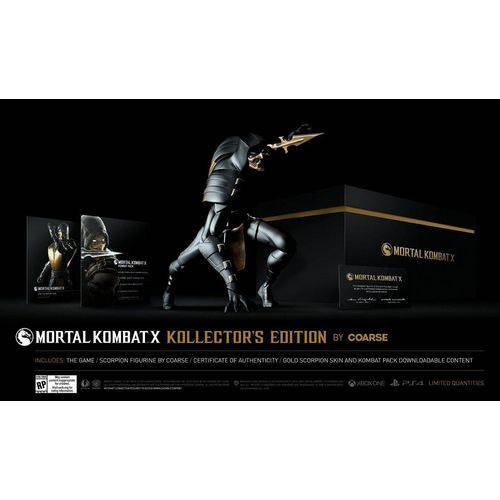 Mortal Kombat X Kollector's Edition By Coarse PS4
