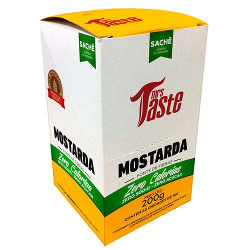 Mostarda (20 Sachês) - Mrs Taste