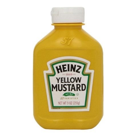 Mostarda Yellow Mustard 255g - Heinz
