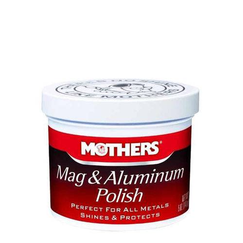 Mothers Polidor de Metais Mag & Aluminum Polish - 141g