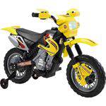 Moto Elétrica Amarela 102x53x66cm Belbrink