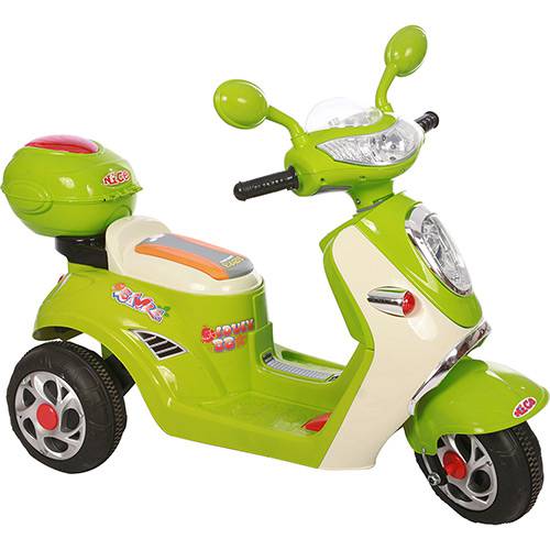 Moto Elétrica Infantil Lambreta Verde - BelFix
