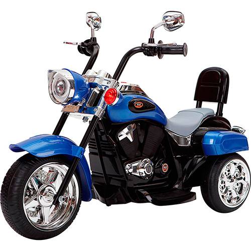 Moto Elétrica Infantil TR1501 Azul 6V - Brink+