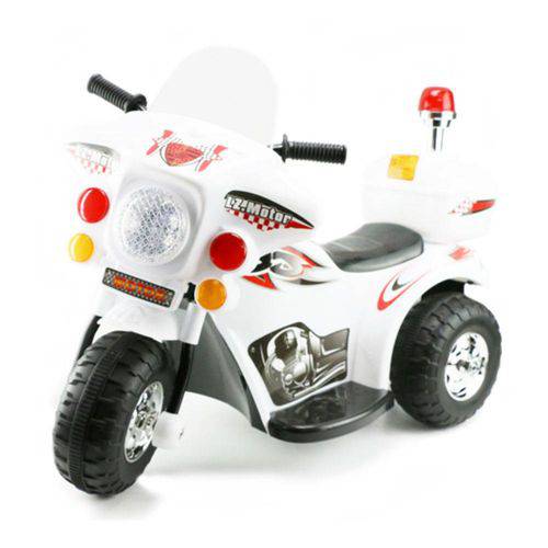 Moto Elétrica Infantil Triciclo Elétrico Bz Cycle Branca