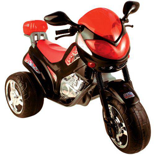 Moto Elétrica Preta - Magic Toys