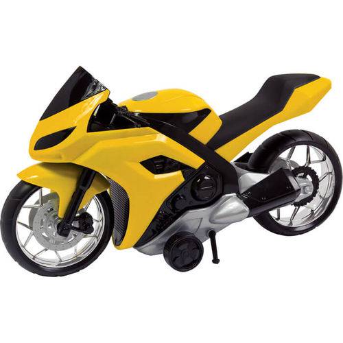 Moto Evolution Amarelo 186e - Bs Toys