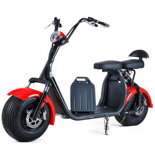 Moto Scooter Elétrica Bx 2000w 60v 20ah Brax Energy-Vermelho