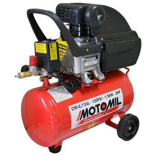 Motocompressor 2.0hp Mono 120psi 220v Cmi-8.7/27 Motomil