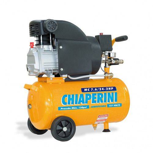Motocompressor 24 Litros - Chiaperini Mc 7.6/24 2HP