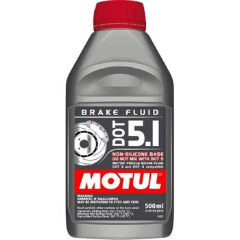 Motul Dot 5.1 Brake Fluid - 500 Ml Única - Único
