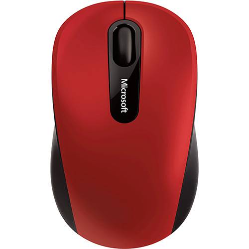 Mouse Bluetooth Mobile 3600 Vermelho - Microsoft