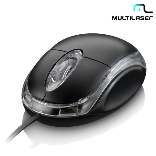 Mouse com Fio Ps2 Classic Preto MO031 – Multilaser