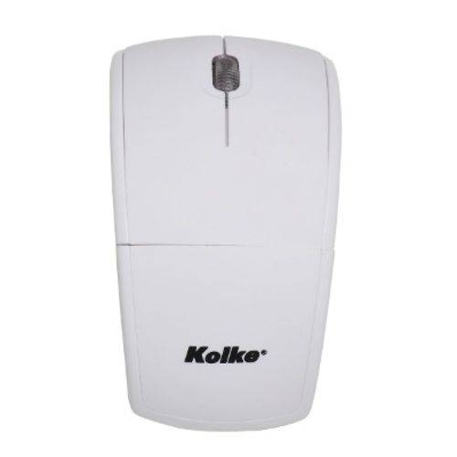 Mouse Dobrável Km-100w Branco/2.4ghz/usb-kolke