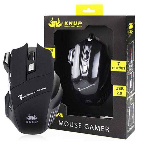 Mouse Gamer 2400 Dpi - 7 Cores Led - KP-V4