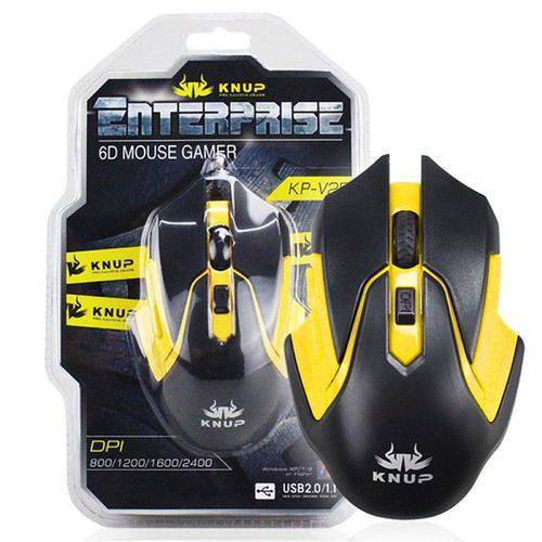 Mouse Gamer 6d Enterprise Knup - Kp-v25