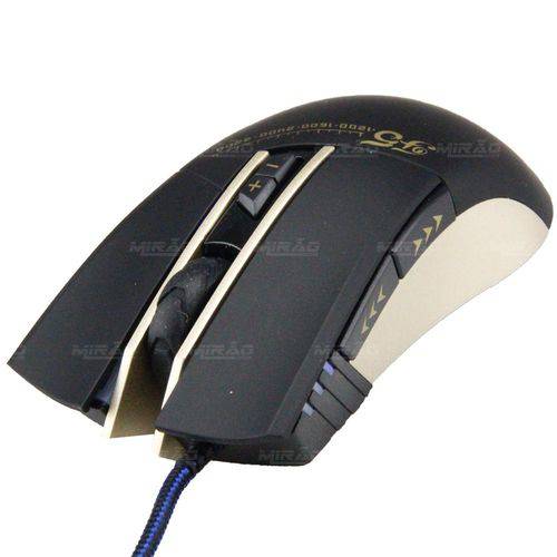 Mouse Gamer 7 Botoes 3200 Dpi Óptico Led Feir F5 Gaming - F5