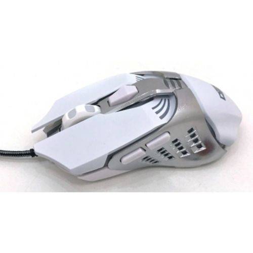 Mouse Gamer C/ Macro 3200 Dpi Luz de Led 5 Cores 7 Botões