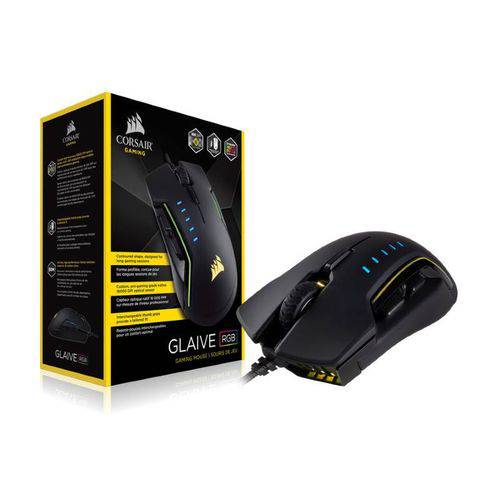 Mouse Gamer Corsair Glaive 16000 Dpi Rgb Ch-9302011-na