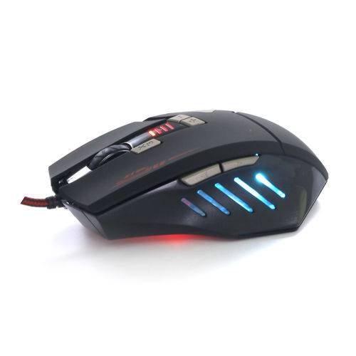 Mouse Gamer Iron com 8 Botões - 4000 Dpi com Software - Leadership