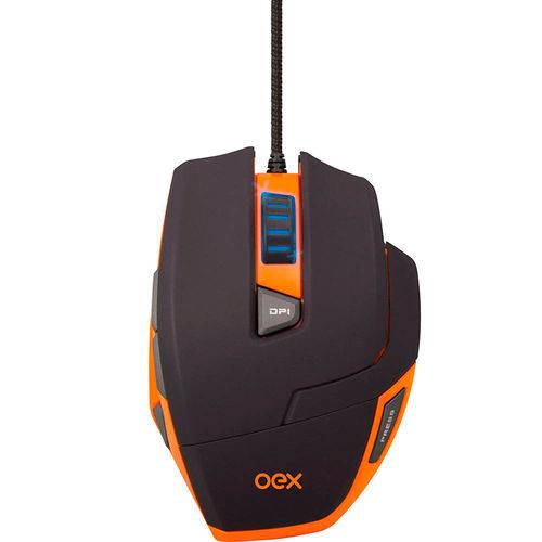 Mouse Gamer Macro 3200dpi Usb Ajuste Peso - Hunter Ms303 Oex
