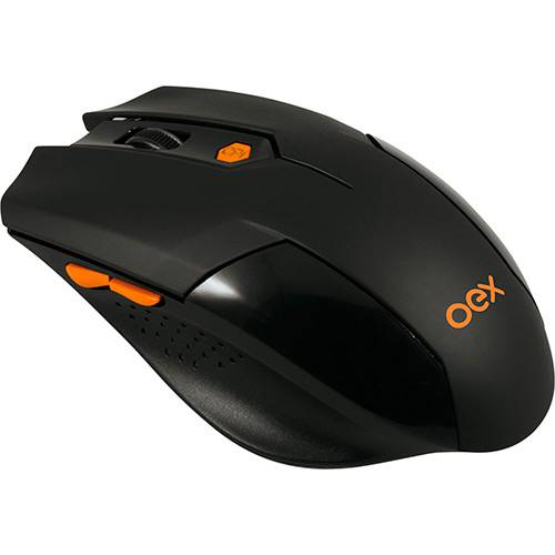 Mouse Gamer OEX Óptico Vertex Sem Fio Preto MS-400 - Mad Catz