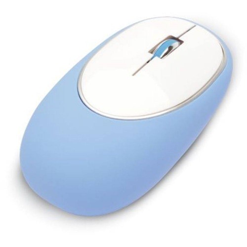 Mouse Gel Sem Fio Usb 2.4 Ghz Maxprint - Azul