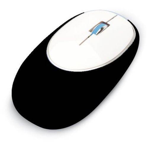 Mouse Gel Sem Fio Usb 2.4 Ghz Maxprint - Preto