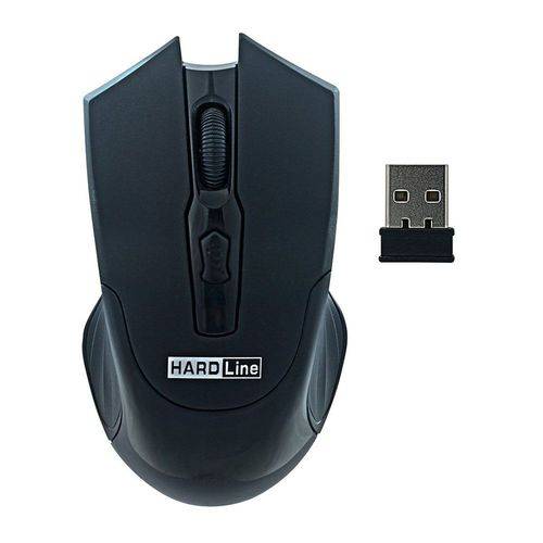Mouse Hardline Hl-MS44RF USB Wireless Preto