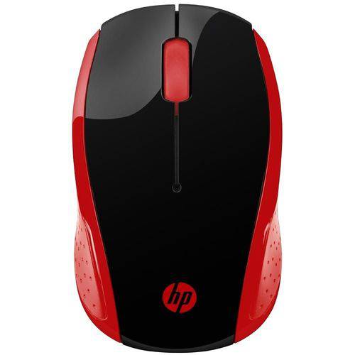 Mouse HP X200 Oman Sem Fio Vermelho