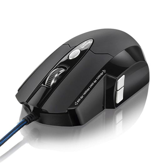 Mouse Laser Multilaser Profissional Gamer Pro 8 Botões com Mouse Pad - 191