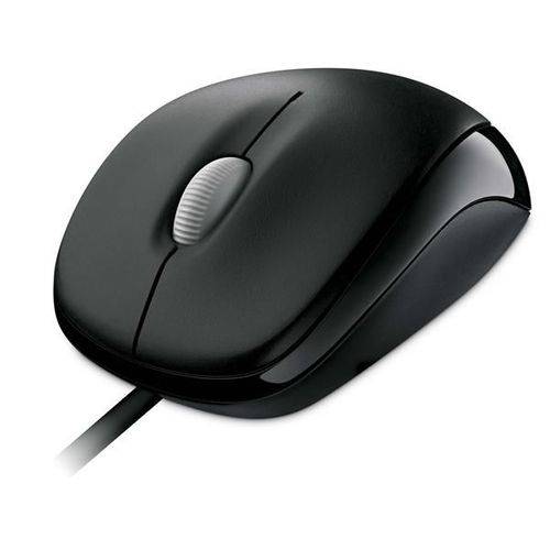 Mouse Microsoft Compact Wired 500 Usb Preto - U81-00010