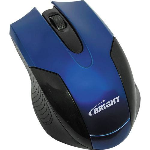 Mouse Óptico USB Bright Canadá 0379 Azul