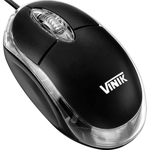 Mouse Óptico USB Preto Mb-10 Vinik