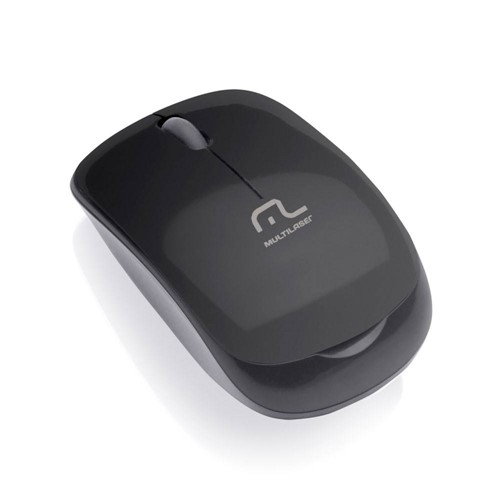Mouse Óptico Wireless Multilaser 2.4ghz Preto Nano Usb - 178