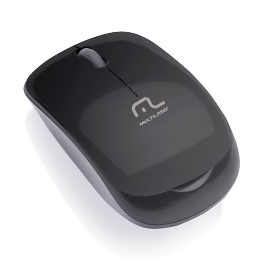 Mouse Óptico Wireless Multilaser 2.4ghz Preto Nano Usb - 178