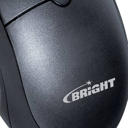 Mouse Retrátil USB - Bright - Espanha Preto