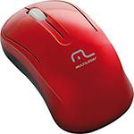 Mouse Sem Fio 2.4 Ghz Vermelho - Multilaser