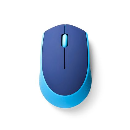 Mouse Sem Fio 2.4GHZ Azul USB Multilaser - MO259 MO259