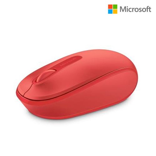Mouse Sem Fio 2,4Ghz Mobile 1850 Vermelho U7Z-00038 - Microsoft