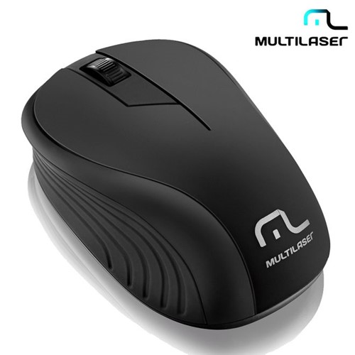 Mouse Sem Fio 2,4ghz Wave Preto MO212 – Multilaser