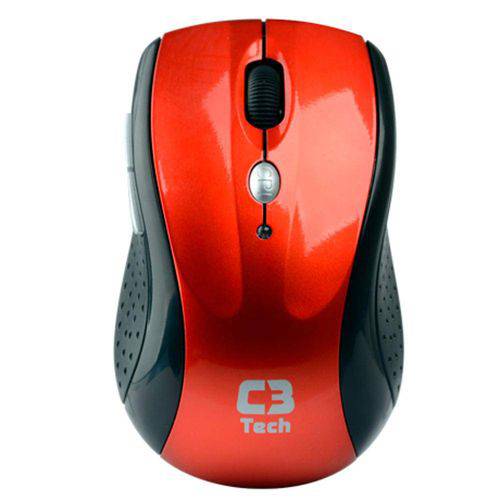 Mouse Sem Fio C3tech M-W012rd Nano Vermelho