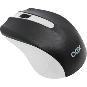 Mouse Sem Fio Experience OEX MS404 Preto e Branco