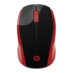 Mouse Sem Fio HP X200 OMAN 2HU82AA Vermelho