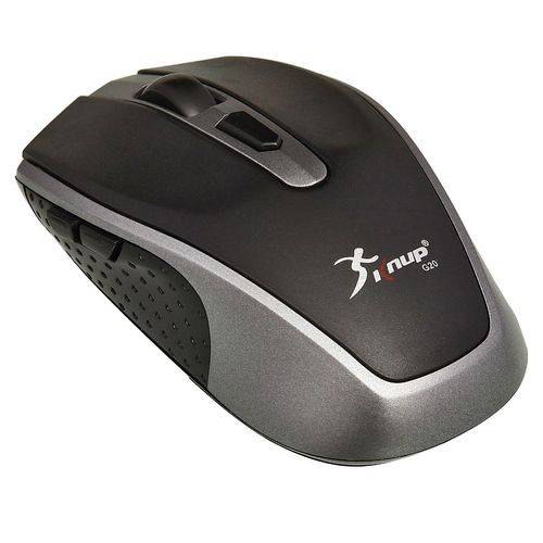 Mouse Sem Fio Óptico 6 Botões de Função Knup G20 Conexão Usb